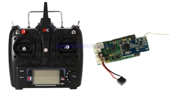 XK-A1200 airplane parts PCB board + Transmitter - Click Image to Close